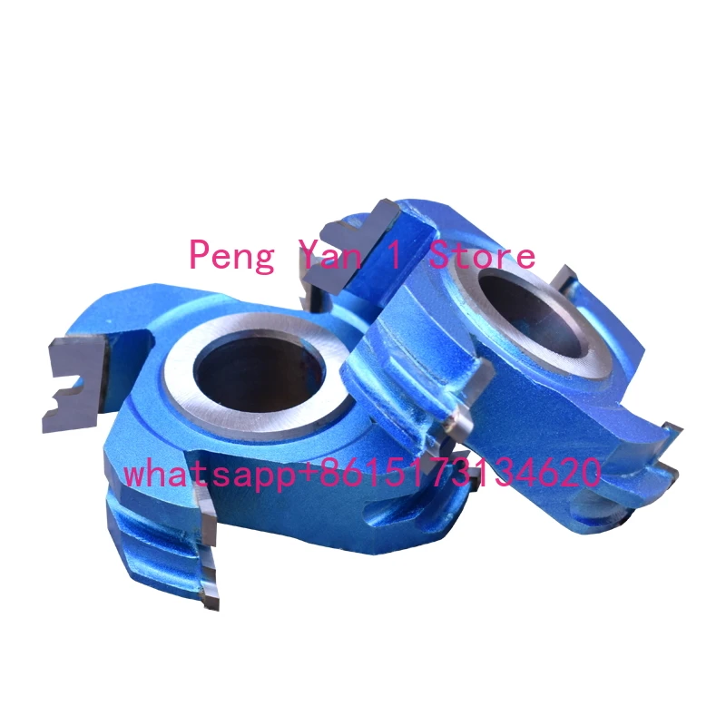 

2pcs Woodworking tools End mills Male and female knives Solid wood parapet butting knives Puzzle knives