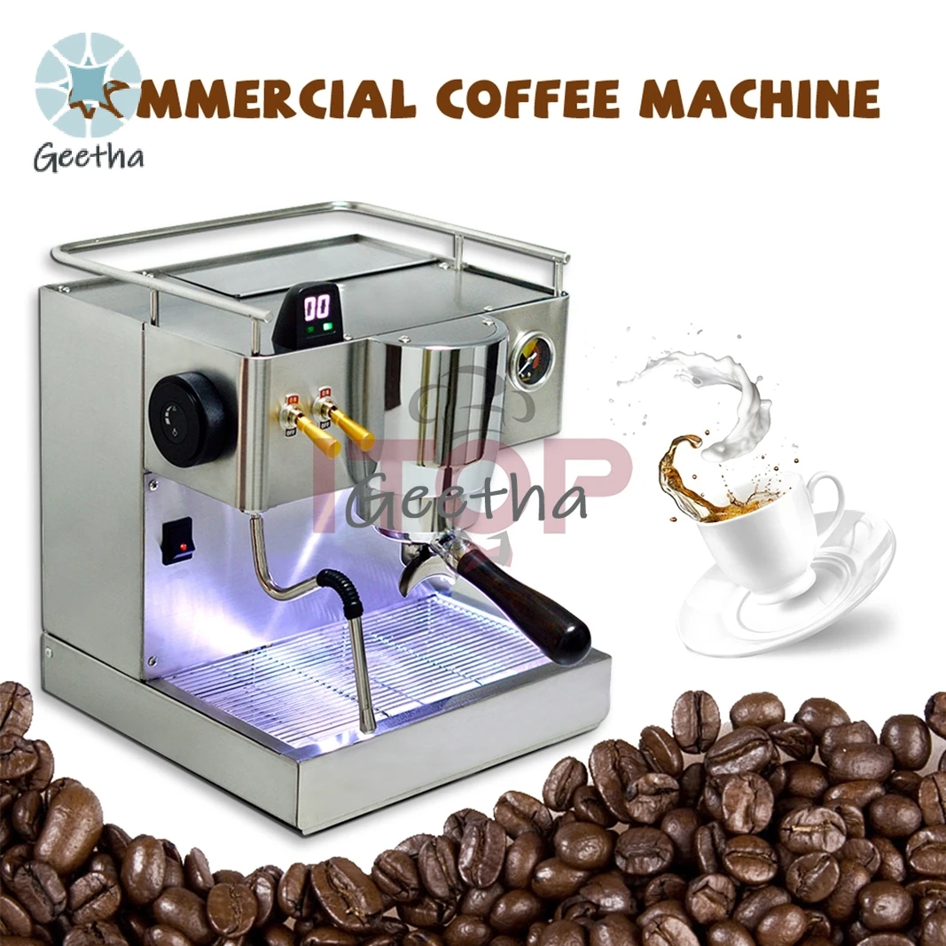 Professional Household Coffee Making Machine Commercial  Semi-auto Espresso Coffee Maker  for Cafe