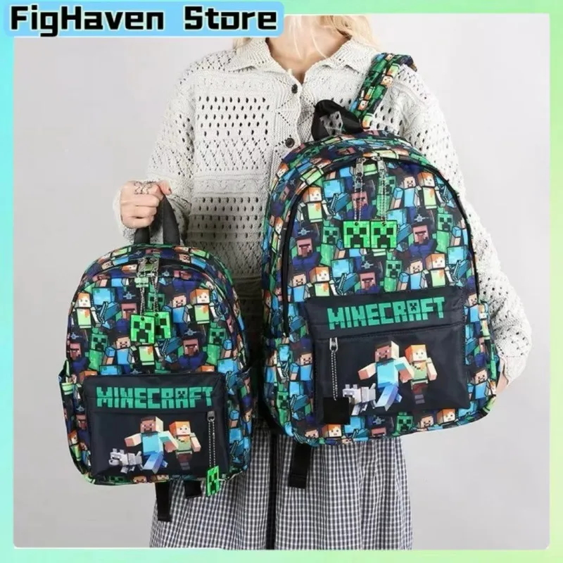 

Pixel Game Style Graffiti Print Backpack Lightweight Water Resistant School Bag Casual Daily Travel For Teens Outdoor College