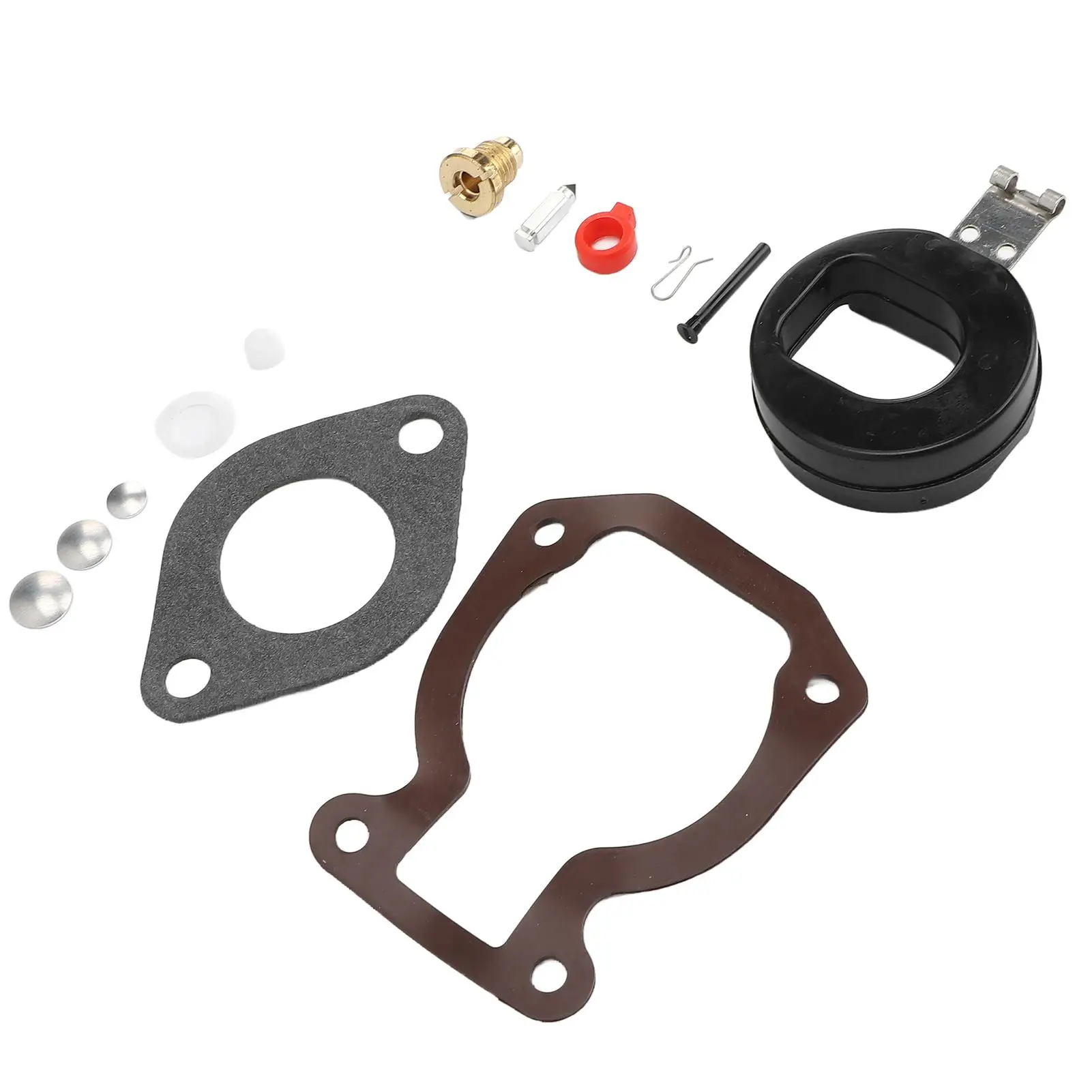 For Johnson evinrude 4 1 Outboard Carburetor Rebuild Kit Metal & Plastic Parts Wearproof for maintenance Replacement