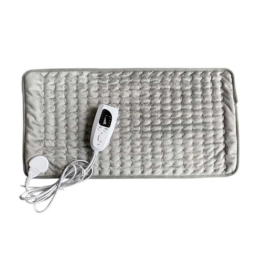 

Электрическая грелка (1 шт.) из высококачественной ткани для тепловой терапии спины, живота, ног, 6 уровней температуры, 4 режима таймера