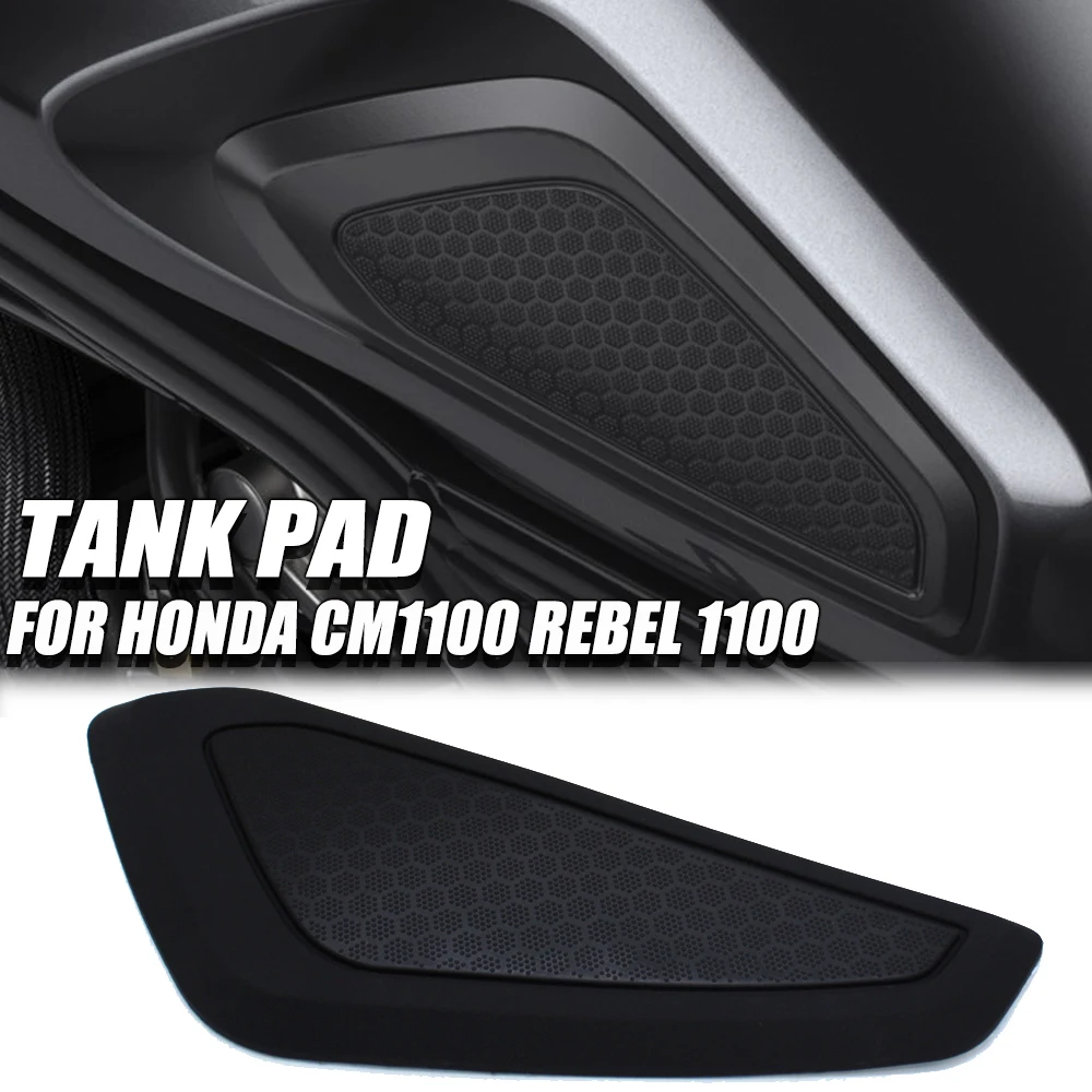 For Honda CM1100 REBEL 1100 REBEL 1100 Motorcycle Tank Pad Protector Anti slip Sticker Gas Knee Grip Traction Rubber Side Decals