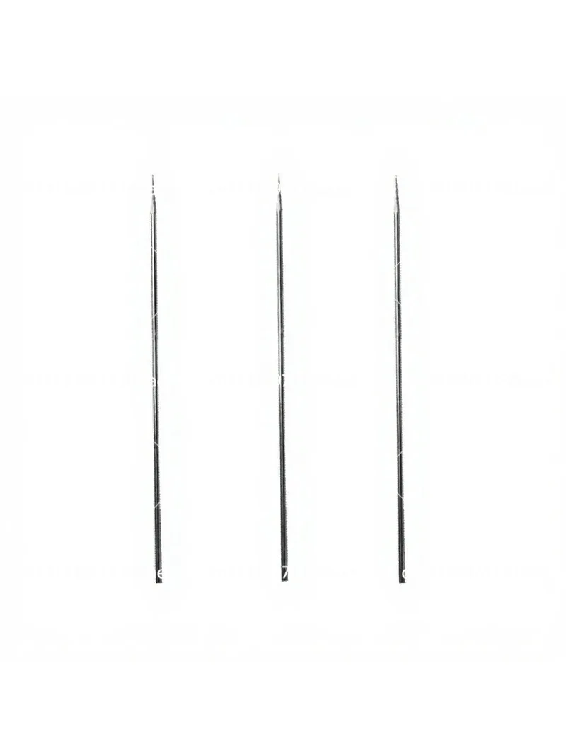 Precision Tungsten Steel Probe Needle 1um Micron Tip for Wafer Test Bench Gold-Plated Chip Test Probe