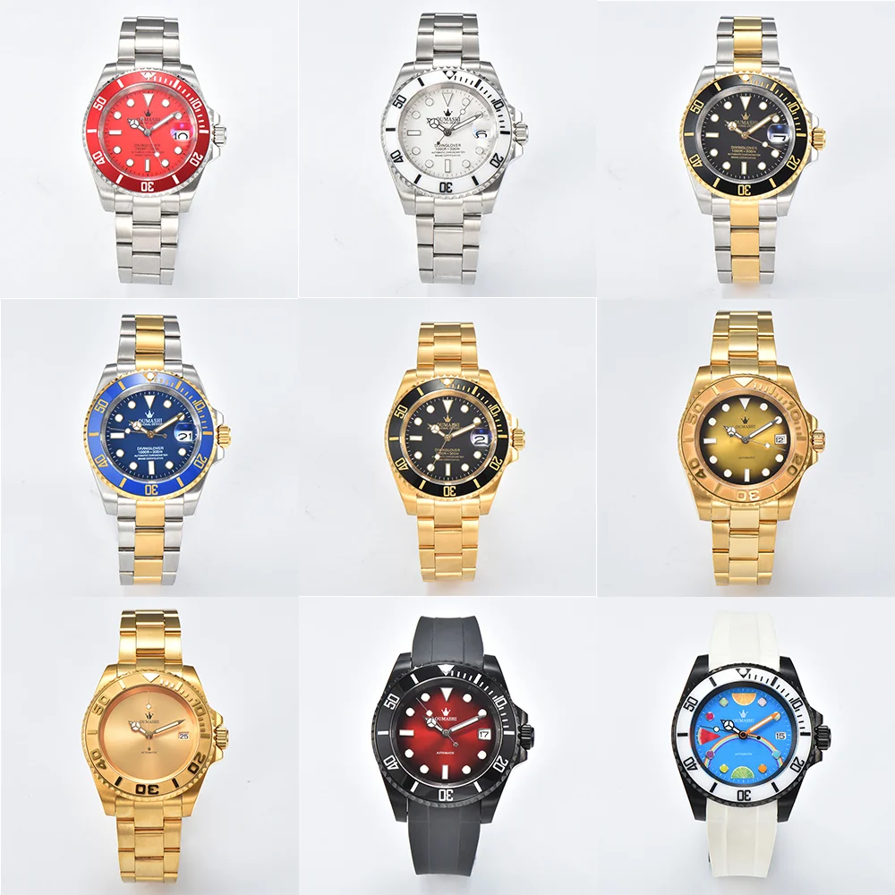 Relojes con logotipo personalizado para hombre, 30 estilos, reloj automático de lujo de primeras marcas para hombre, reloj de pulsera con calendario de cristal de zafiro AR