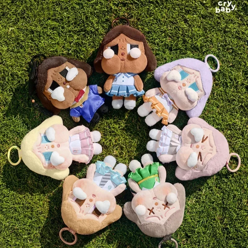 14cm Genuine Blind Box Crybaby Concert Club Series Plush Bag Hanging Accessories Collection Version Blind Box Birthday Toy Gift