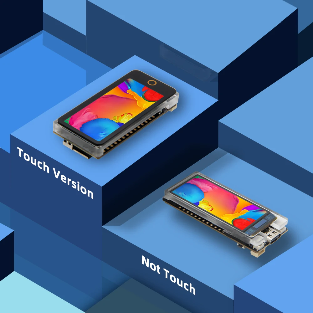 T-Display-S3 AMOLED ESP32-S3 1,91-Zoll RM67162 AMOLED Display Development Board OLED WIFI Bluetooth 5.0 Wireless-Modul