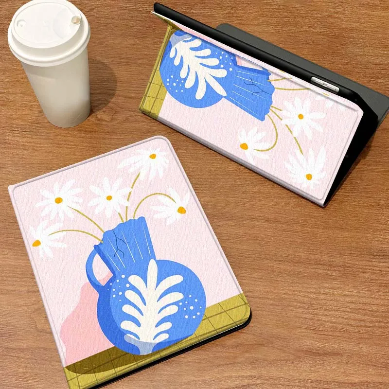 

Color Vase Art Pattern Case For Samsung Galaxy Tab A7 A9 A11 S6 A11 A8 S11 Lite Plus 10.4 10.5 10.1 Inch Tablet