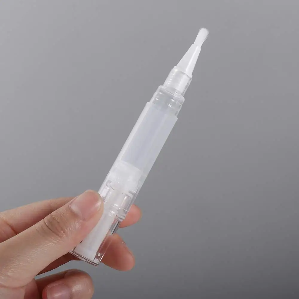 Tool Cuticle Oil Applicator Empty Nail Oil Pen Rotating Repacking Vacuum Pen Travel Cosmetic Container Transparent Twist Pen