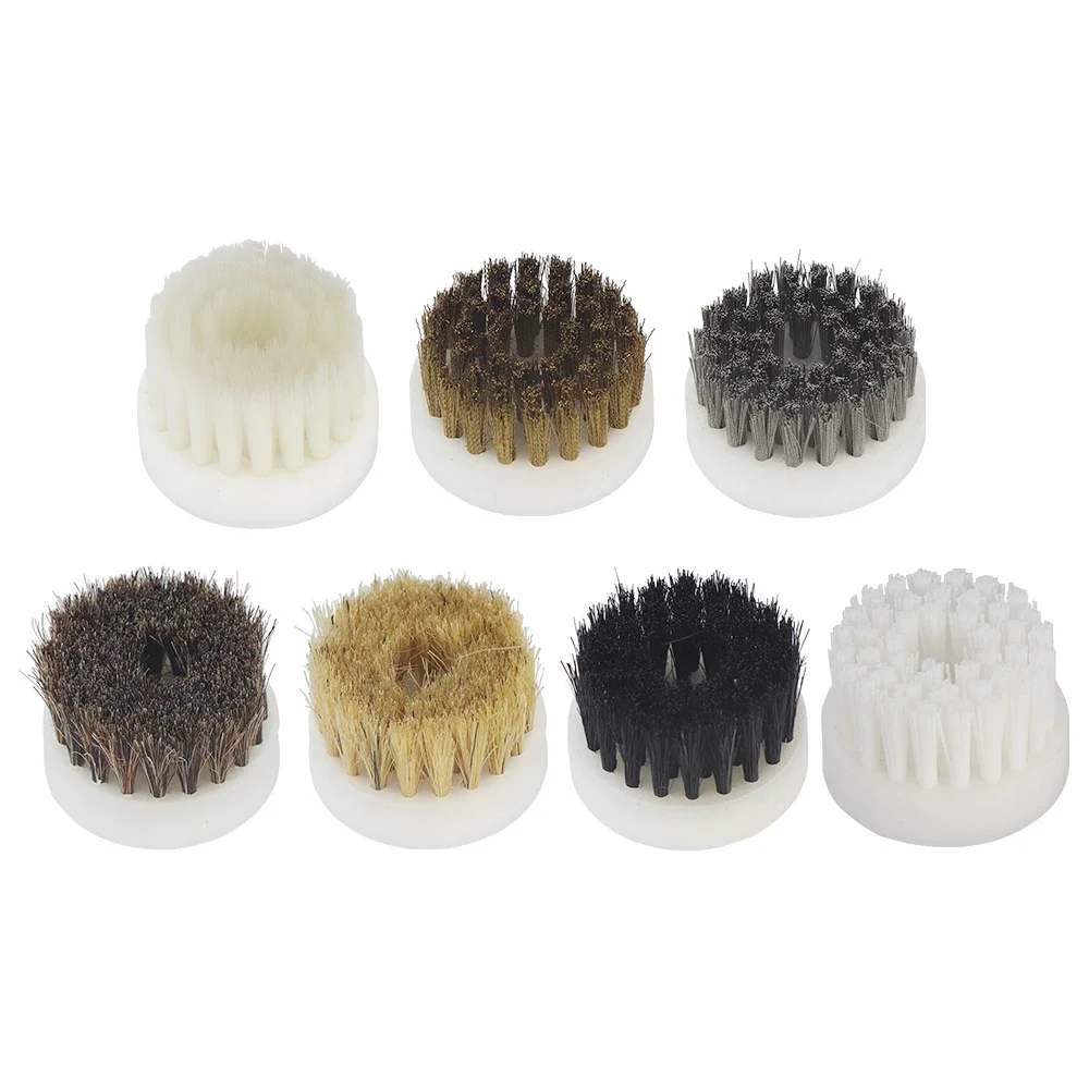

2-inch Electric Drill Brush Cleaning Metal Brush 6mm Polishing Brush Car Wash for Grout Floor Tub Shoes Shower Kitchen Carpet