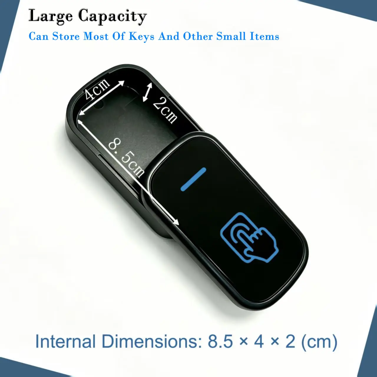 New Doorbell Shape Key Safe Box ⁣⁣⁣⁣Hidden Compartment Concealment Diversion Safe Container Home Office Spare Keys Cash Safe - view 3