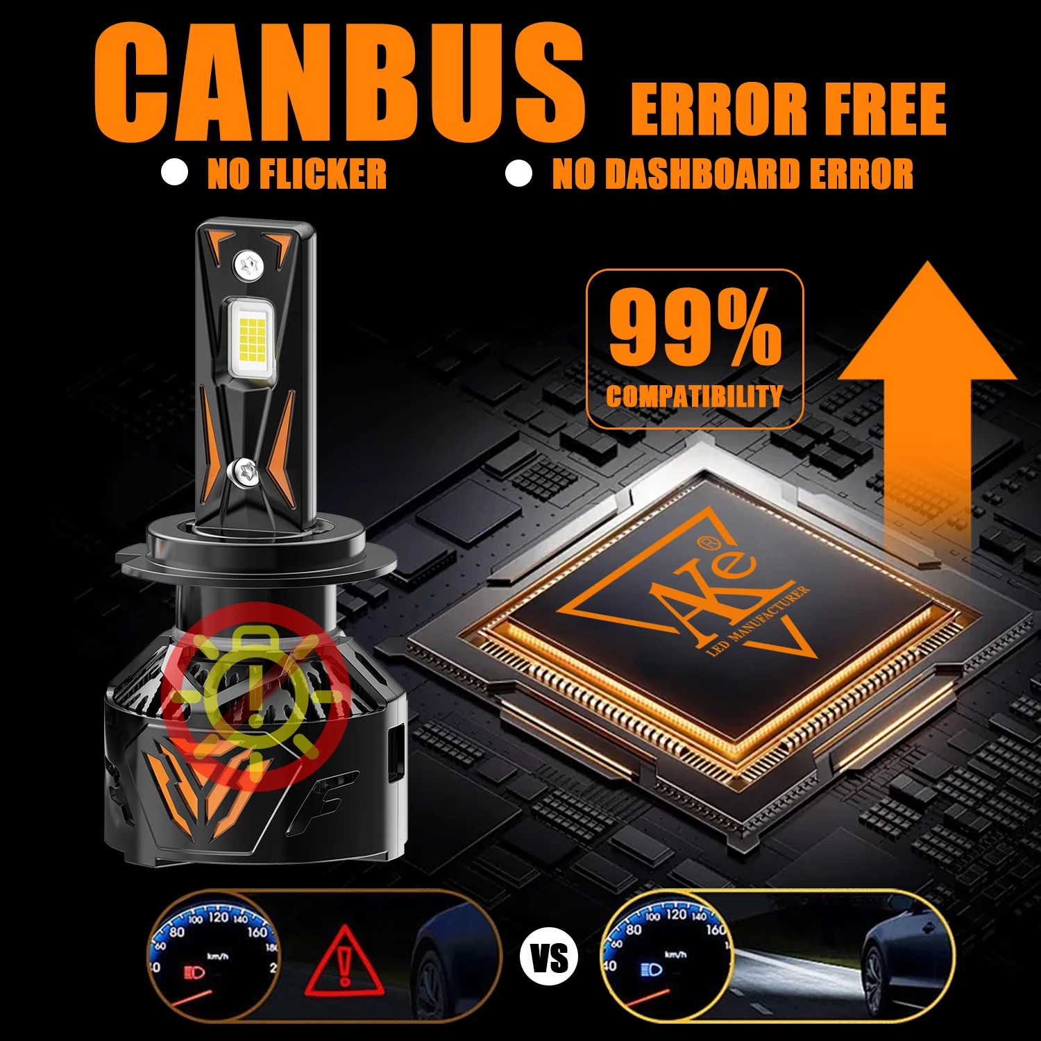 H7 H4 H11 LED المصباح Canbus 3000000LM 3000W عالية الطاقة مصابيح السيارات 9005 HB3 9006 HB4 H1 H3 880 توربو الضباب سيارة ضوء 30 LED الخرز #6