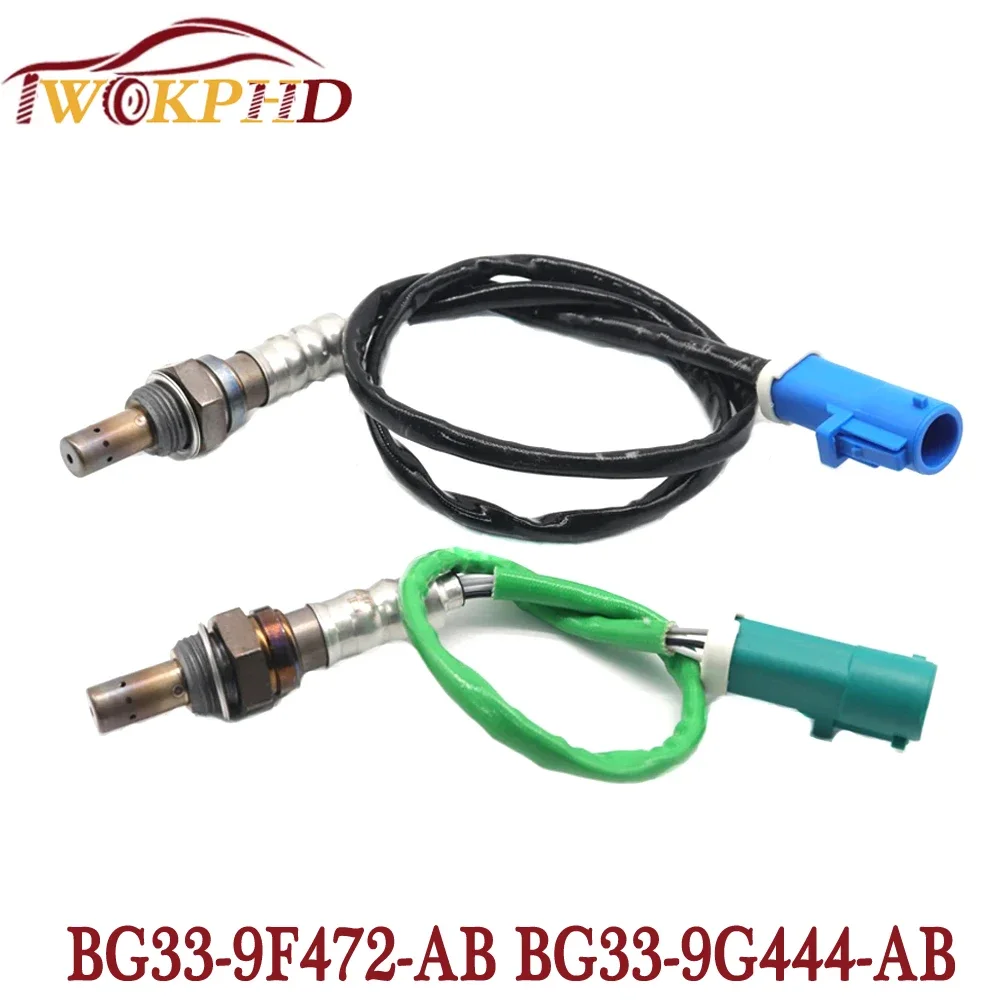 NEW 2pcs Up+Downstream Air Fuel Ratio Lambda O2 Oxygen Sensor for Aston Martin V8 Vantage 2013 4.7L BG33-9F472-AB BG33-9G444-AB