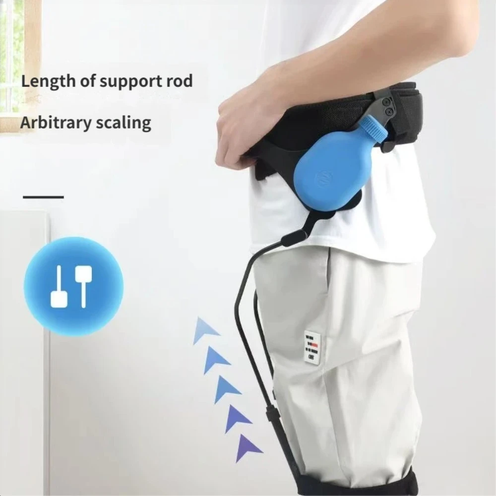 معدات تدريب إعادة تأهيل كبار السن السكتة الدماغية شلل نصفي الهيكل الخارجي الأطراف السفلية المشي رفع الساق المساعدة المشي #2