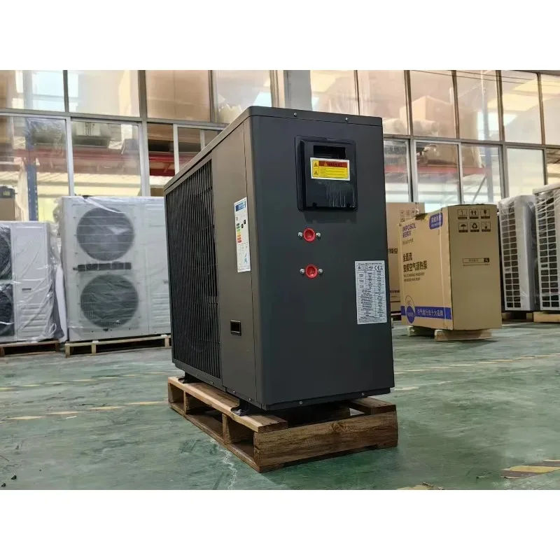 

IMPOSOL 6KW All-in-One Air Heat Pump Central Heating Cooling DHW R290 DC Inverter 35db Noise Level Solar Metal Air Water Wifi