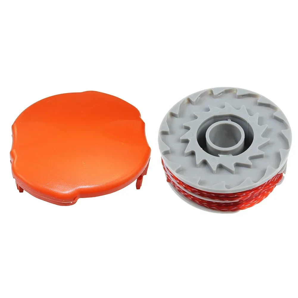 Imagem -04 - Carretel de Alimentação Automática Dupla Linha e Tampa de Carretel para Aparadores e Aparadores para Cortador de Grama sem Fio Ferramenta de Substituição