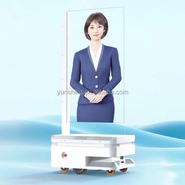 Robot automatico per evitare ostacoli Display touch screen Display pubblicitario Oled Navigatore Modello grande Macchina all-in-one