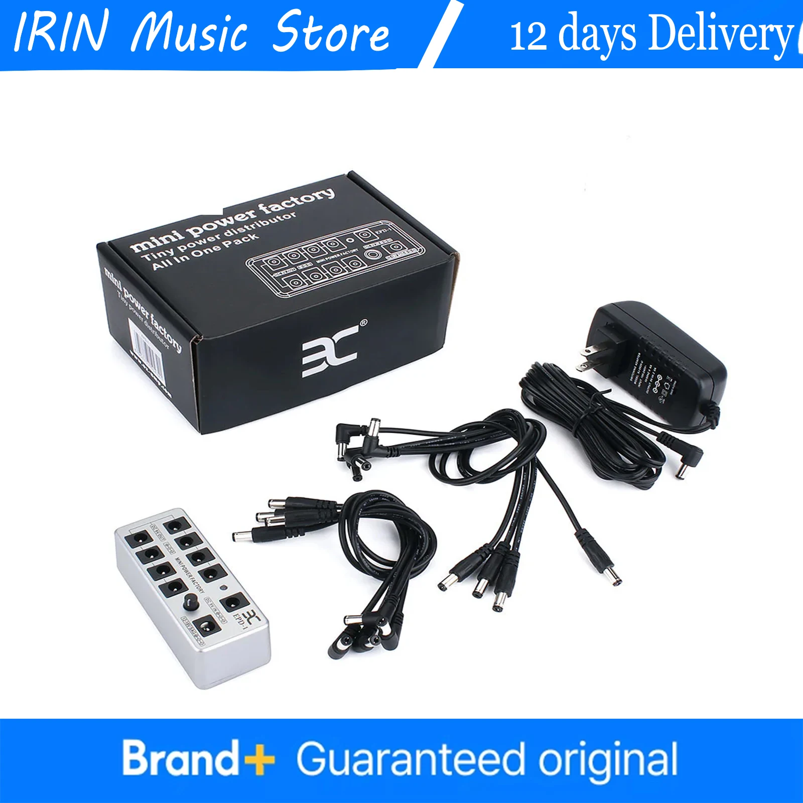 إينو تأثير الغيتار دواسة إمدادات الطاقة البسيطة 8-قناة الطاقة قابل للتعديل الجهد الناتج تيار مستمر 9 فولت خارج/في واحد سحب ثمانية صندوق الطاقة #1