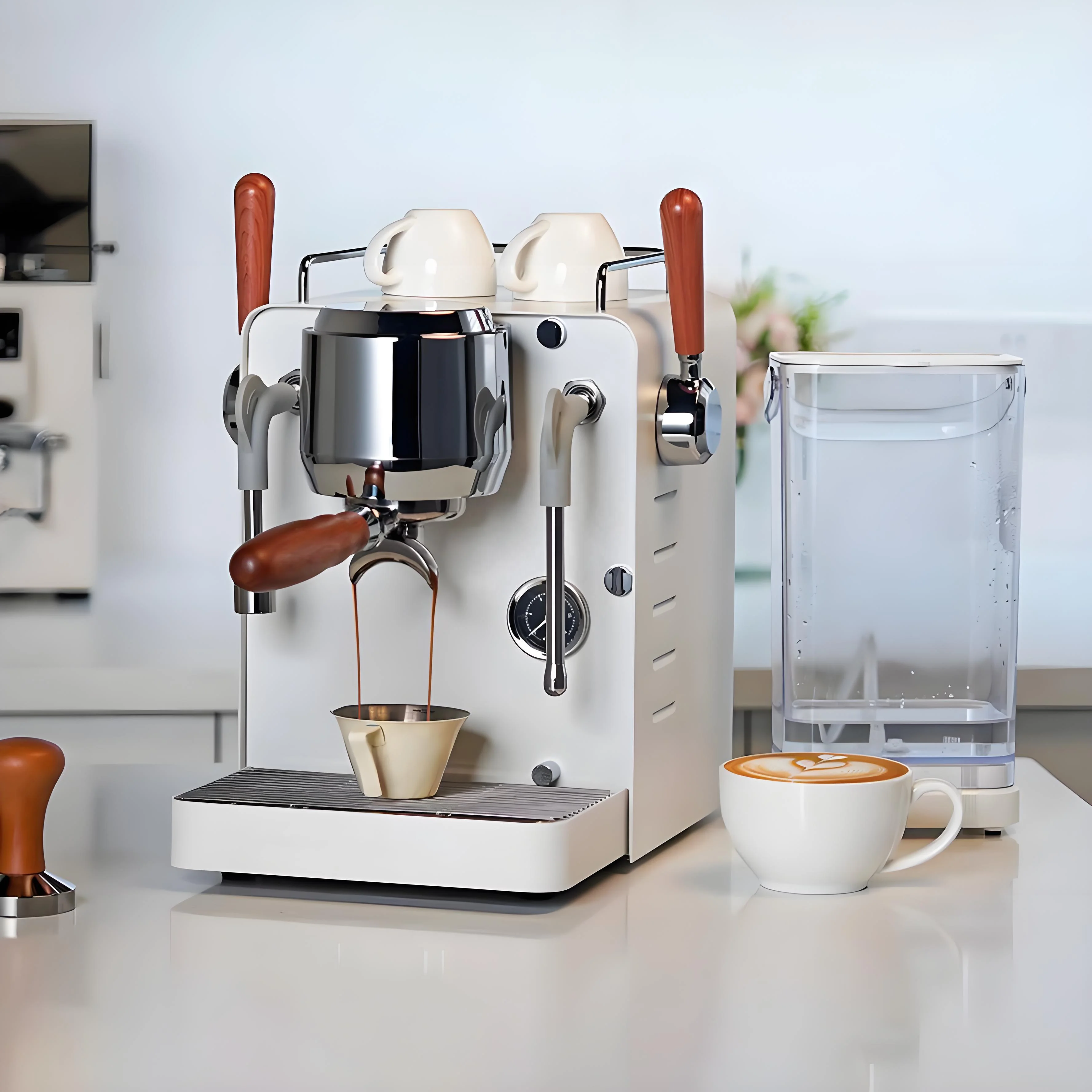 Cappuccino Espresso Professional Coffee Machine High Configuration Lower Price Smaller Volume Kahve Makinesi Coffe