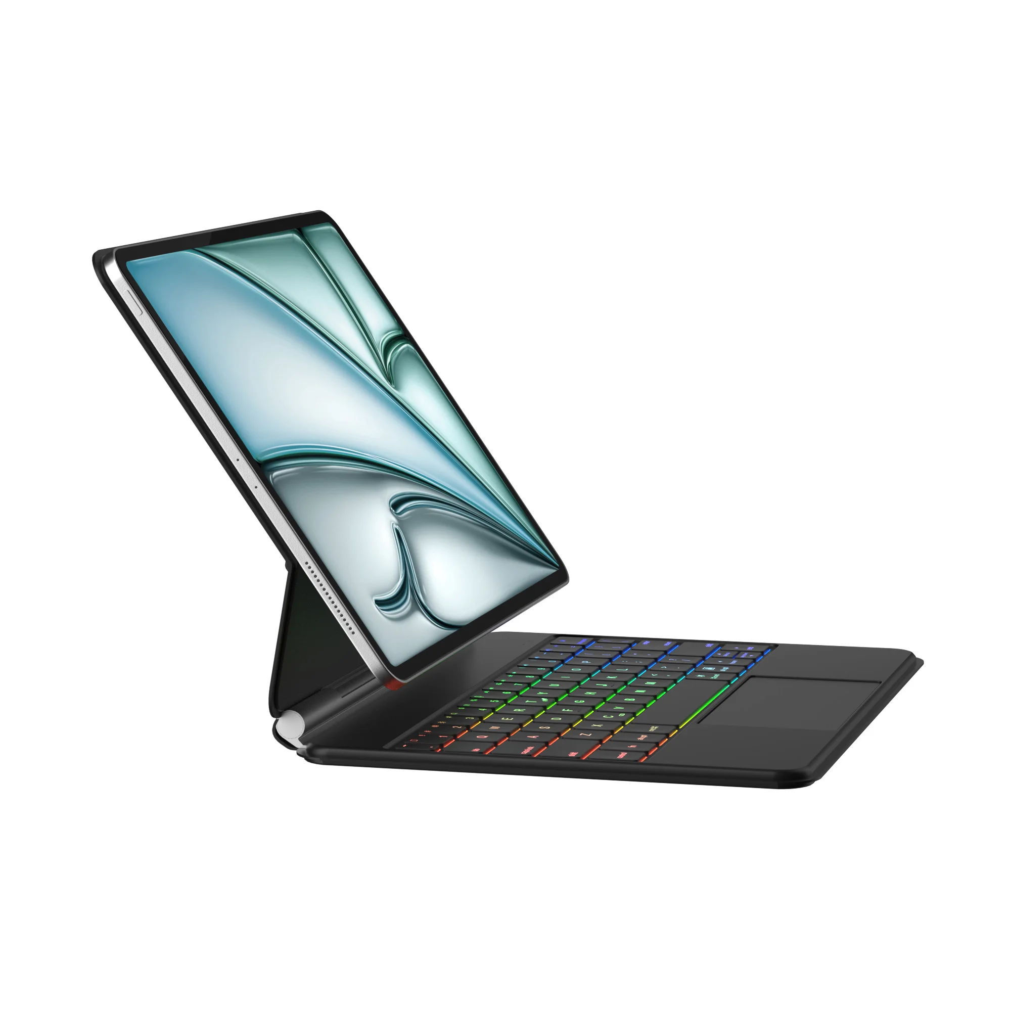 funda-con-teclado-para-ipad-air-13-m2-2024-y-ipad-pro-129-3-4-5-6-gen-soporte-flotante-en-cantilever-trackpad-multitactil-multicolor