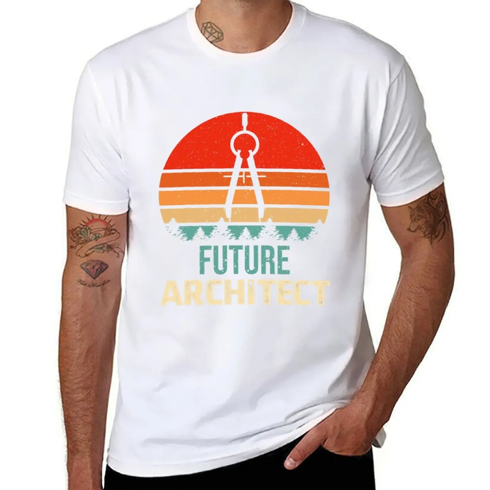 

Future Architect Funny Architecture T-Shirt t shirts cotton 100% anime t shirts oversize T-Shirt