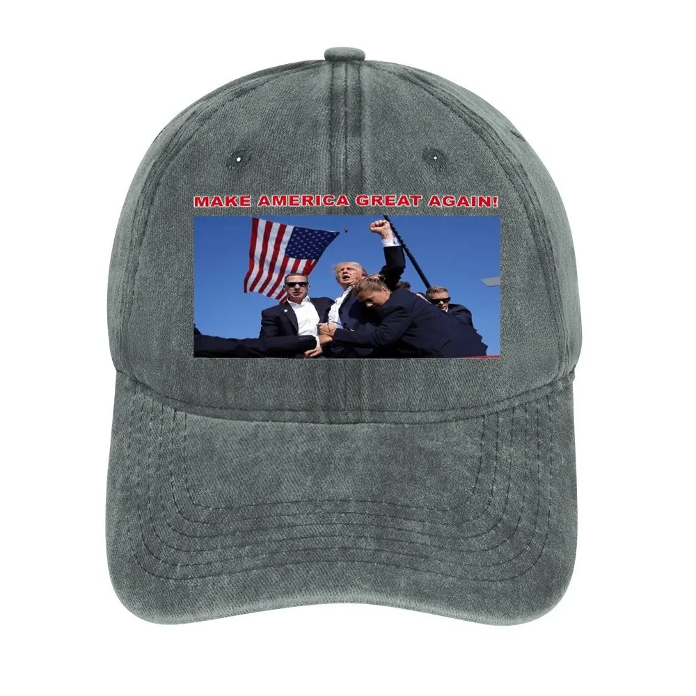 

Donald Trump FIGHT-Make America Great Again Unisex Trucker Cap Birthday Gift Dad Hat Mesh Net Caps Outdoor Sport Hats