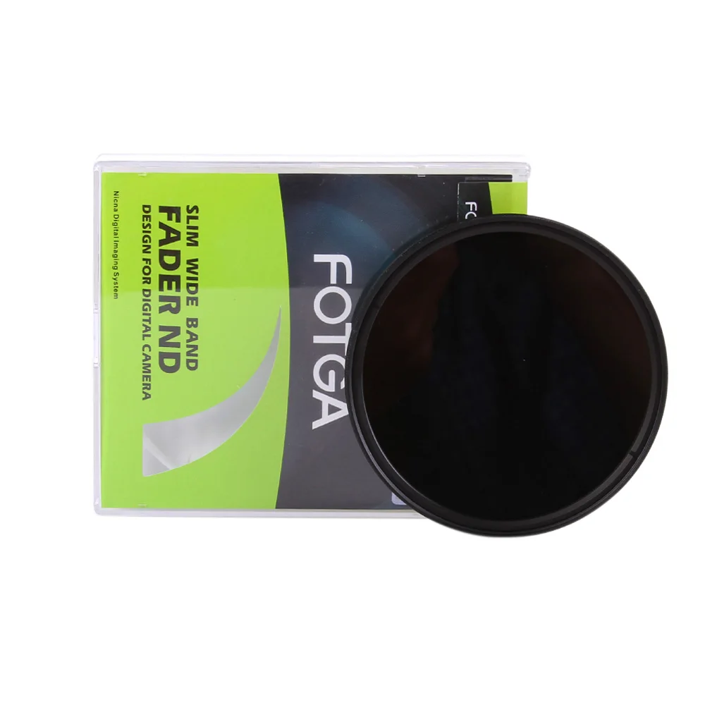 Fotga 52mm Slim Fader Variable ND Filter Adjustable Neutral Density ND2 to ND400