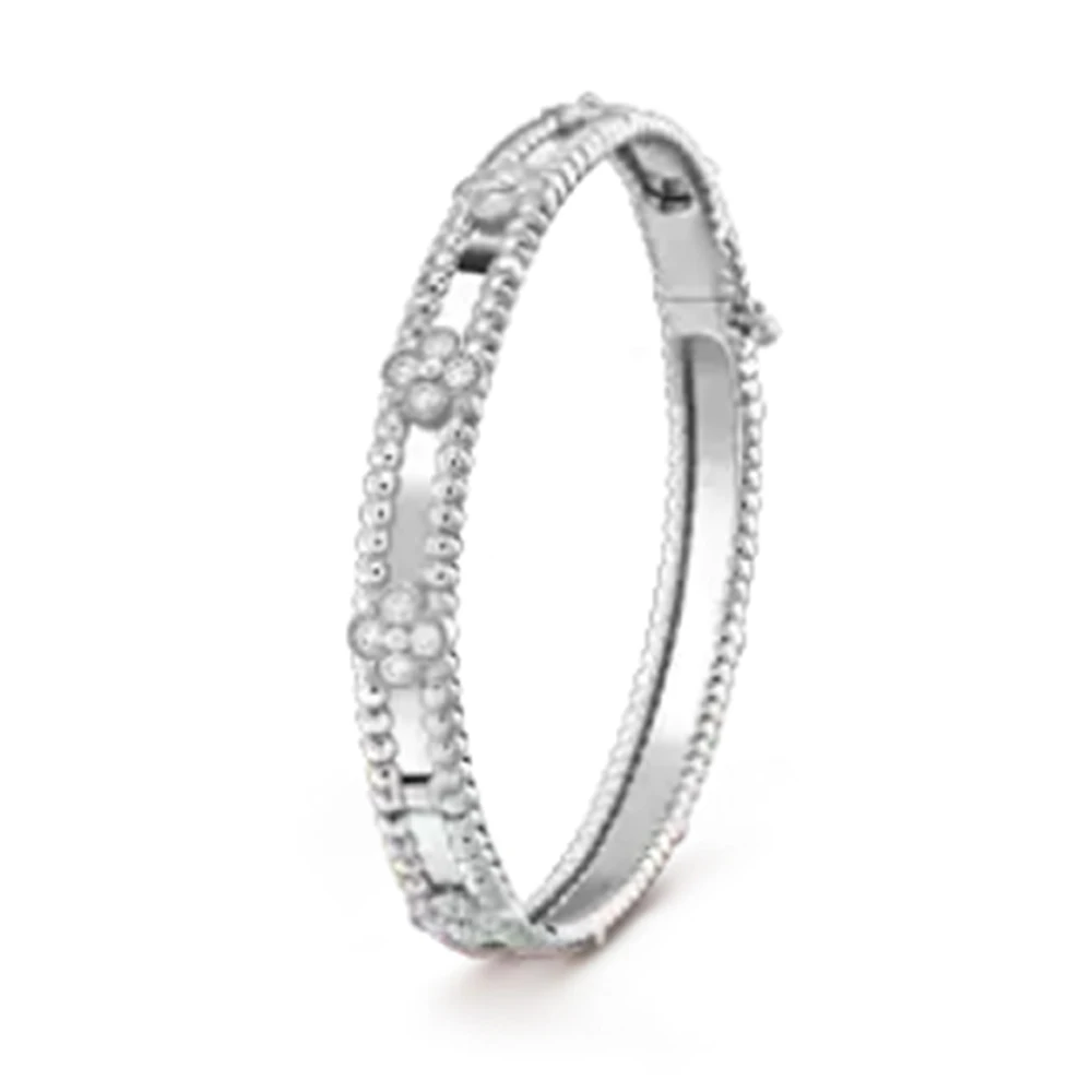 High Quality Stylish 925 Silver High Version Vca Ring For Everyday Wear