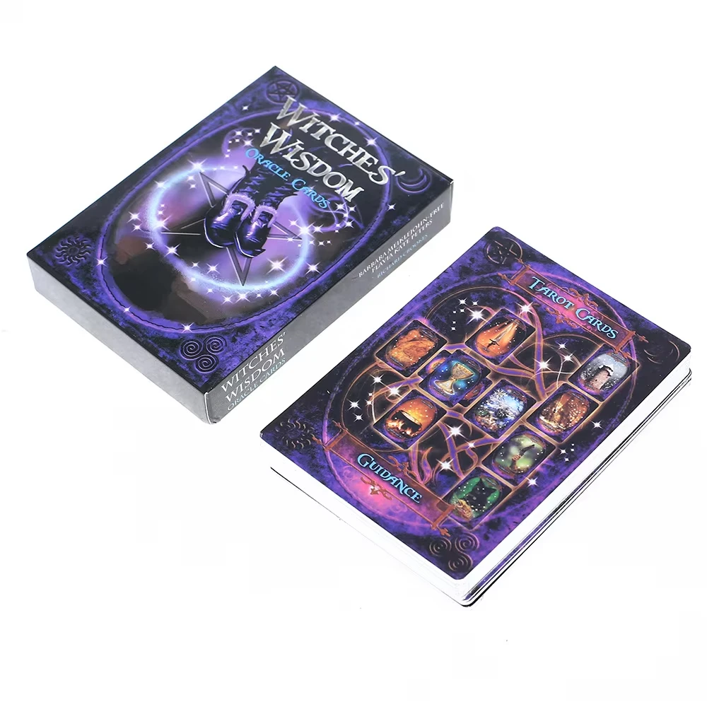 For Witches Wisdom Oracle Tarot Cards Stunning Deck Of Card Board Deck Game For Family Party Playing Card Entertainment Games