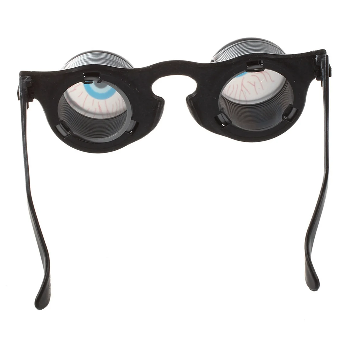 A71P 3X كرنفال الهالوين البلاستيك نكتة الرعب صدمة عيون نظارات لعبة #5