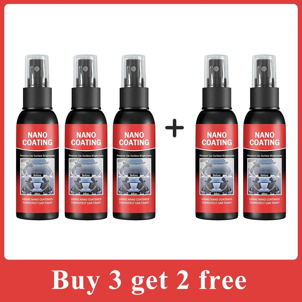 Auto Nano Keramische Coating Kit - Universele Professionele Auto Schoonheid, Hoogglans Autolak Reparatie Bescherming, Langdurige Glans