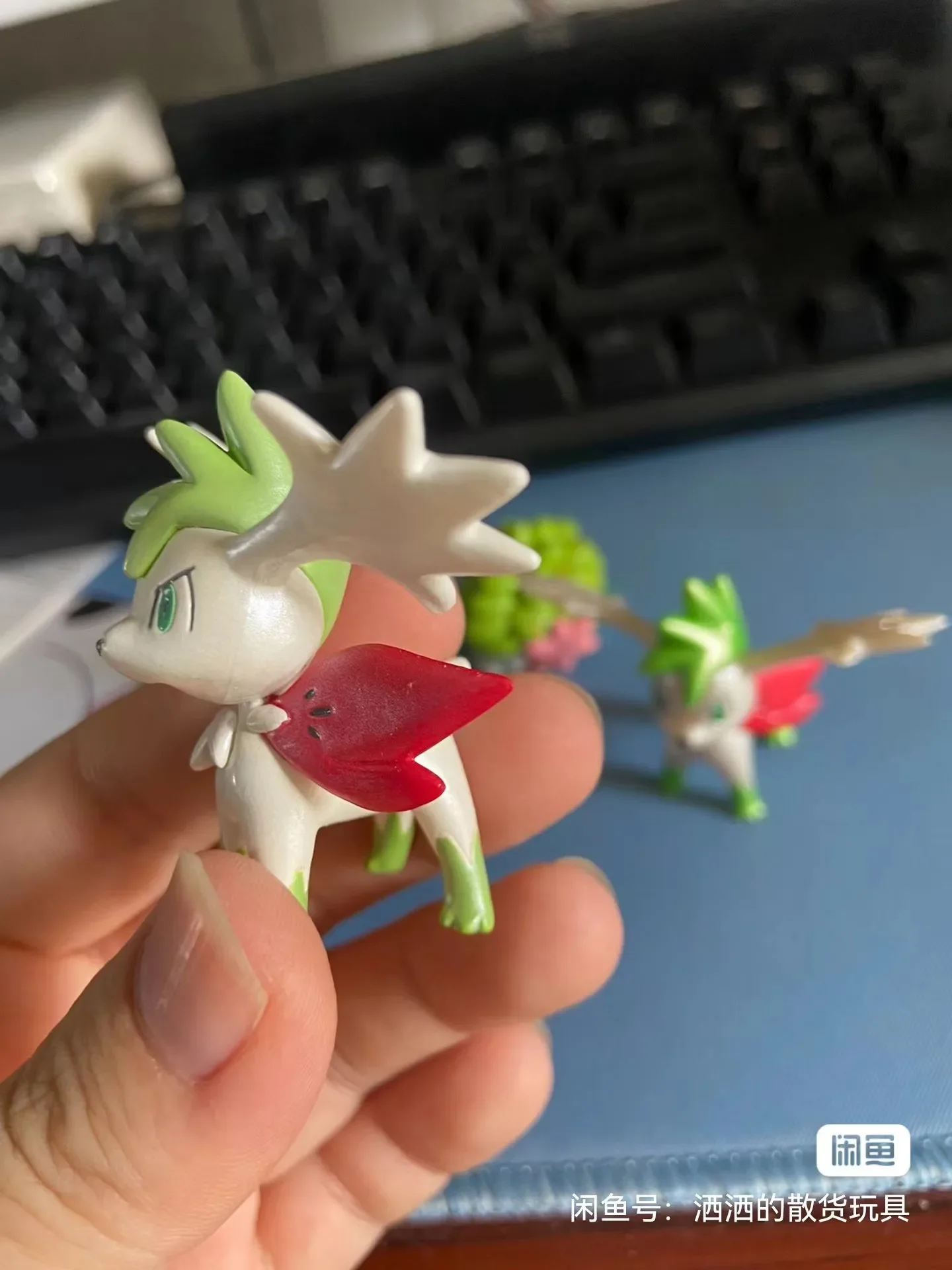 Japanese Genuine Figure Shaymin Anime Peripheral Model Toys