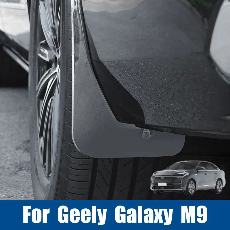 For Geely Galaxy M9 2026 2027 Car Front and Rear Wheel Flaps Guards Durable Anti-Scratch Dustproof Fender Protector Accessories