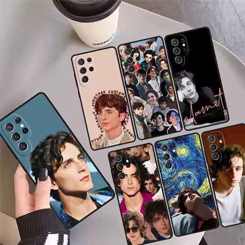 Timothee Chalamet Phone Case Cover For Samsung Galaxy S24 Ultra 23 S22 Plus S21fe Lite S20 S8 S9 S10 Note 10 Pro Note 20