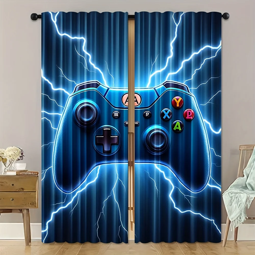 

Игровой контроллер с эффектом световой завесы для спальни и гостиной, обеспечивающий уединение и декор, в стиле крутой технологичной эстетики, без карниза, быстрая установка.