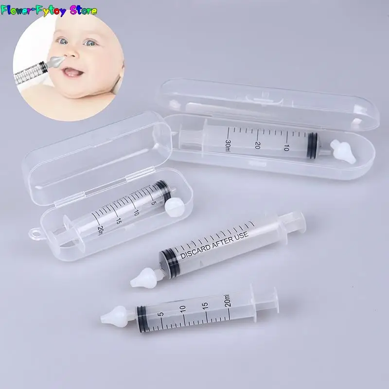 30ml 20ml Syringe Baby Nasal Irrigator Portable Infant Nose Cleaner Rinsing Device Soften nasal scab For Kids Children