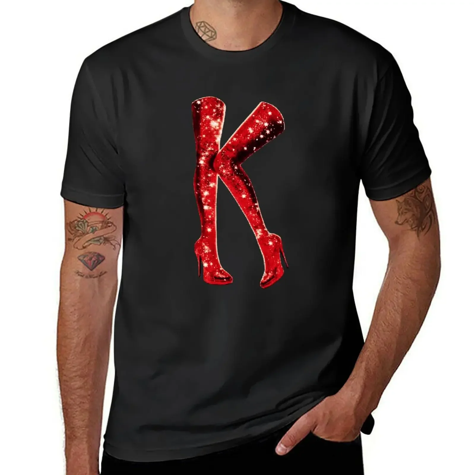 

KINKY BOOTS T-Shirt blacks summer clothes tees Men's t-shirt