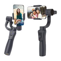 S5 Handheld 3-Axis Gimbal Phone Holder Anti Shake Video Record Stabilizer for Xiaomi iPhone Cellphone Smartphone Face Tracking