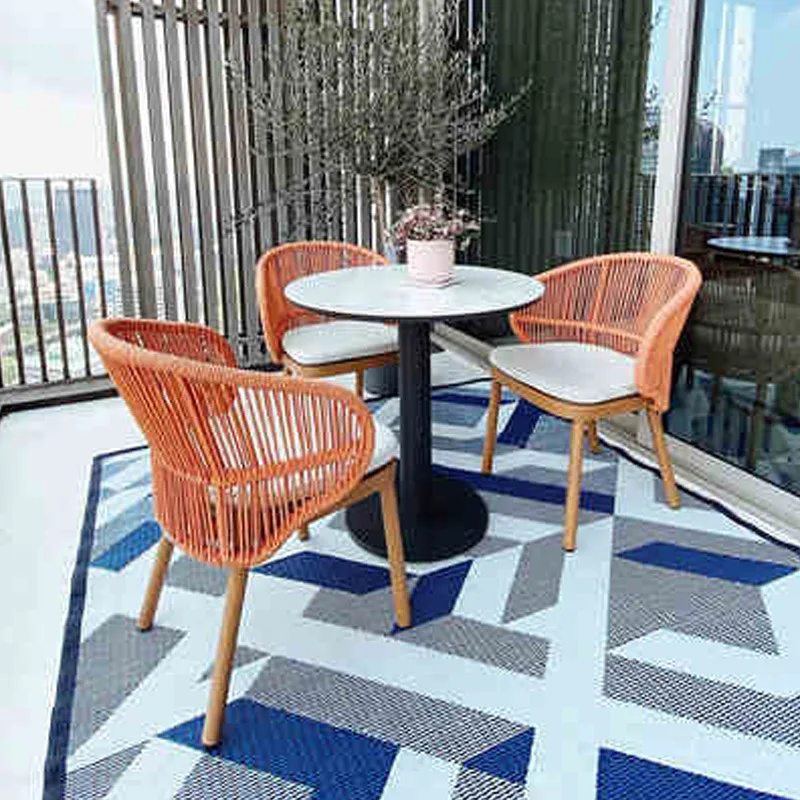 Nordic outdoor sofa rattan
