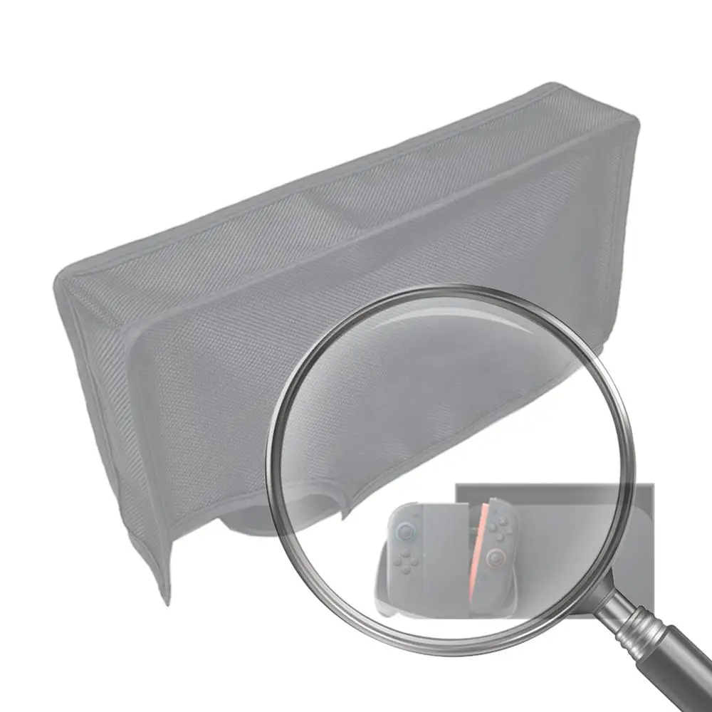 New for Switch 2 Game Console Dock Dustproof Case Anti-Scratch Cloth Dust Cover Mesh Stopper Net for Switch 2 Gaming Accessories