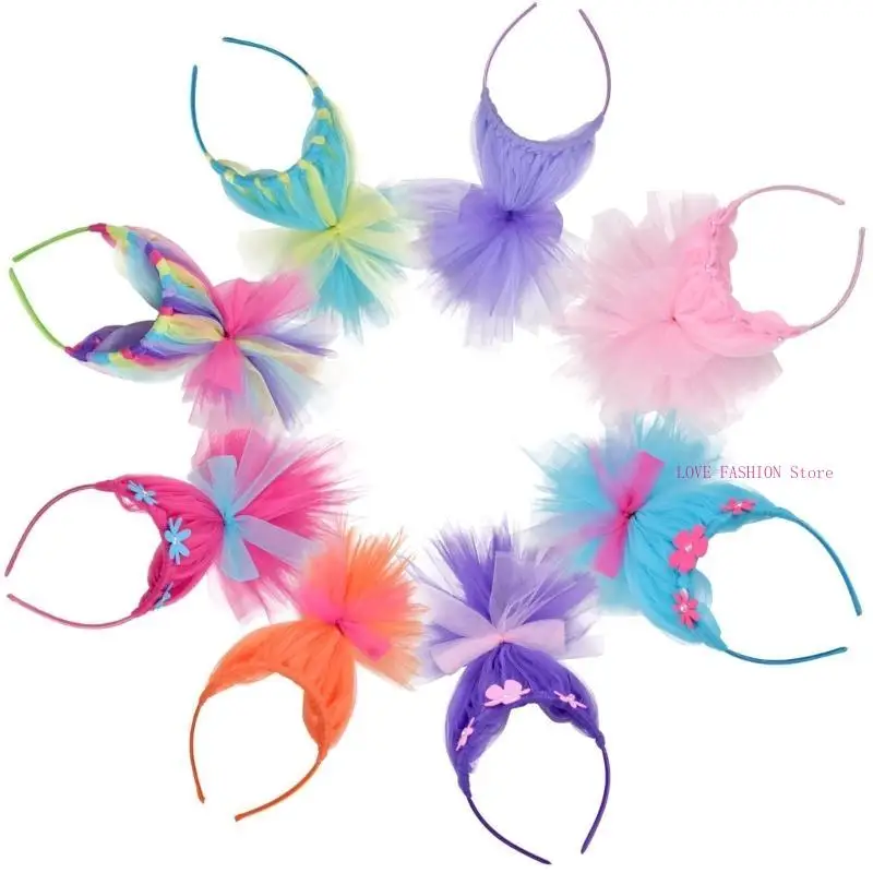 Diademas elfos Halloween Haop Hoop Farty Dademia vestir para disfraz disfraces fiesta Navidad Accesorio Y166