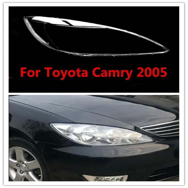 

HTTCY For Toyota Camry 2005 Headlight Cover Transparent Headlamp Shell Lamp Shade Lens Replace Original Lampshade Plexiglass