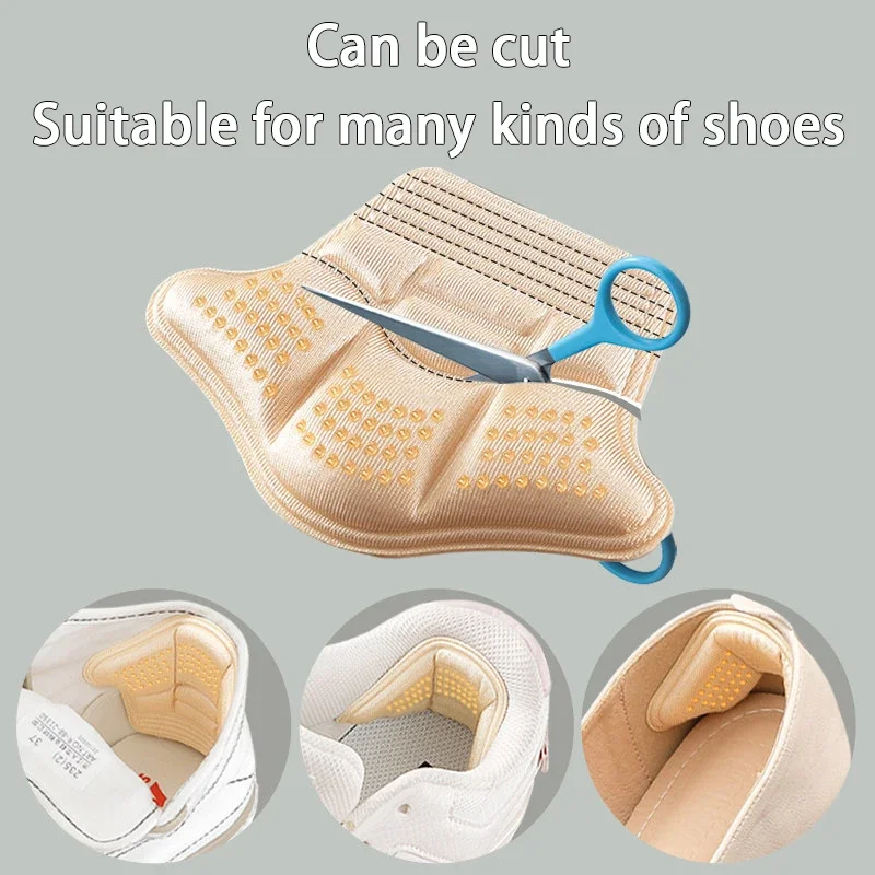 جديد كعب حامي الراحة نعل رجل إمرأة حذاء رياضة النعال قابل للتعديل حجم القدم لتخفيف الآلام كعب ملصقات العناية بالقدم النعال #5