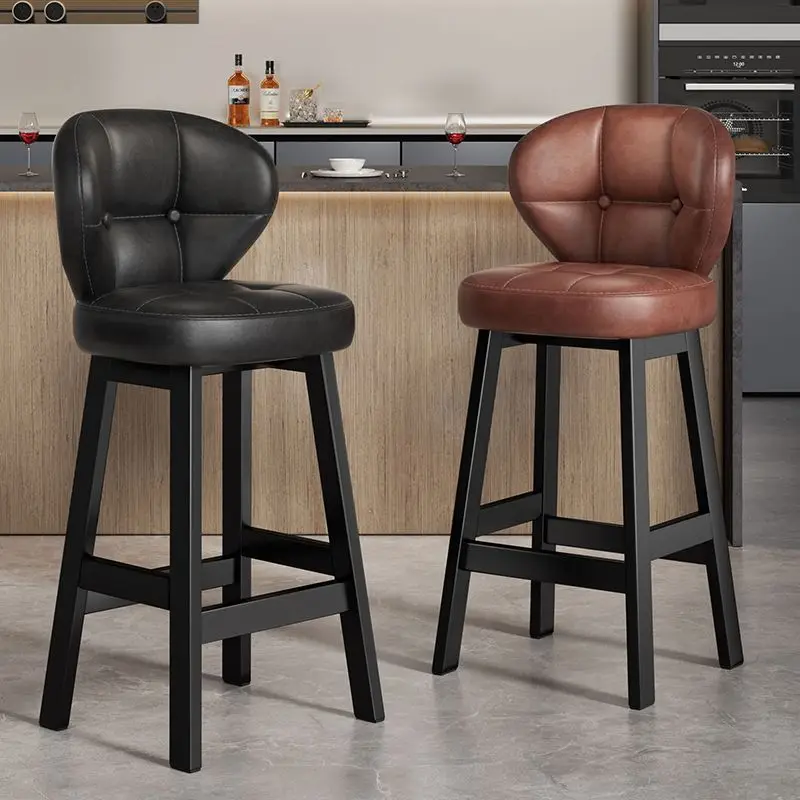 chaise-de-bar-maison-tabouret-haut-en-fer-forge-tabouret-de-bar-lumiere-de-bar-luxe-haut-de-gamme-ile-table-reception