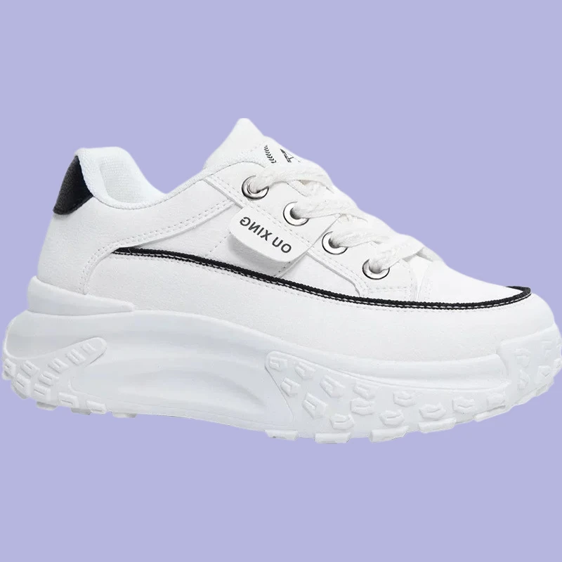 

Platform Shoes Casual Sneakers Versatile Fashion Designer High Quality Sneakers The New Retro Women Shoes Spring
