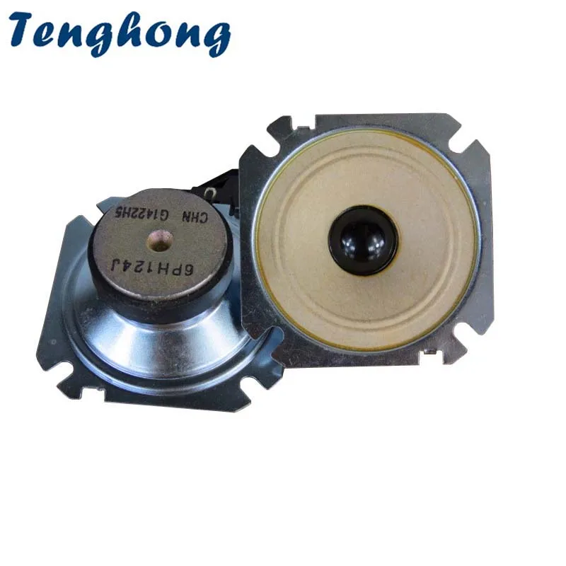 Tenghong 2pcs 2.5 Inch 6 Ohm 30W Audio Tweeter Speaker Unit 14 Core Treble For Home Theater Sound Music Loudspeaker DIY