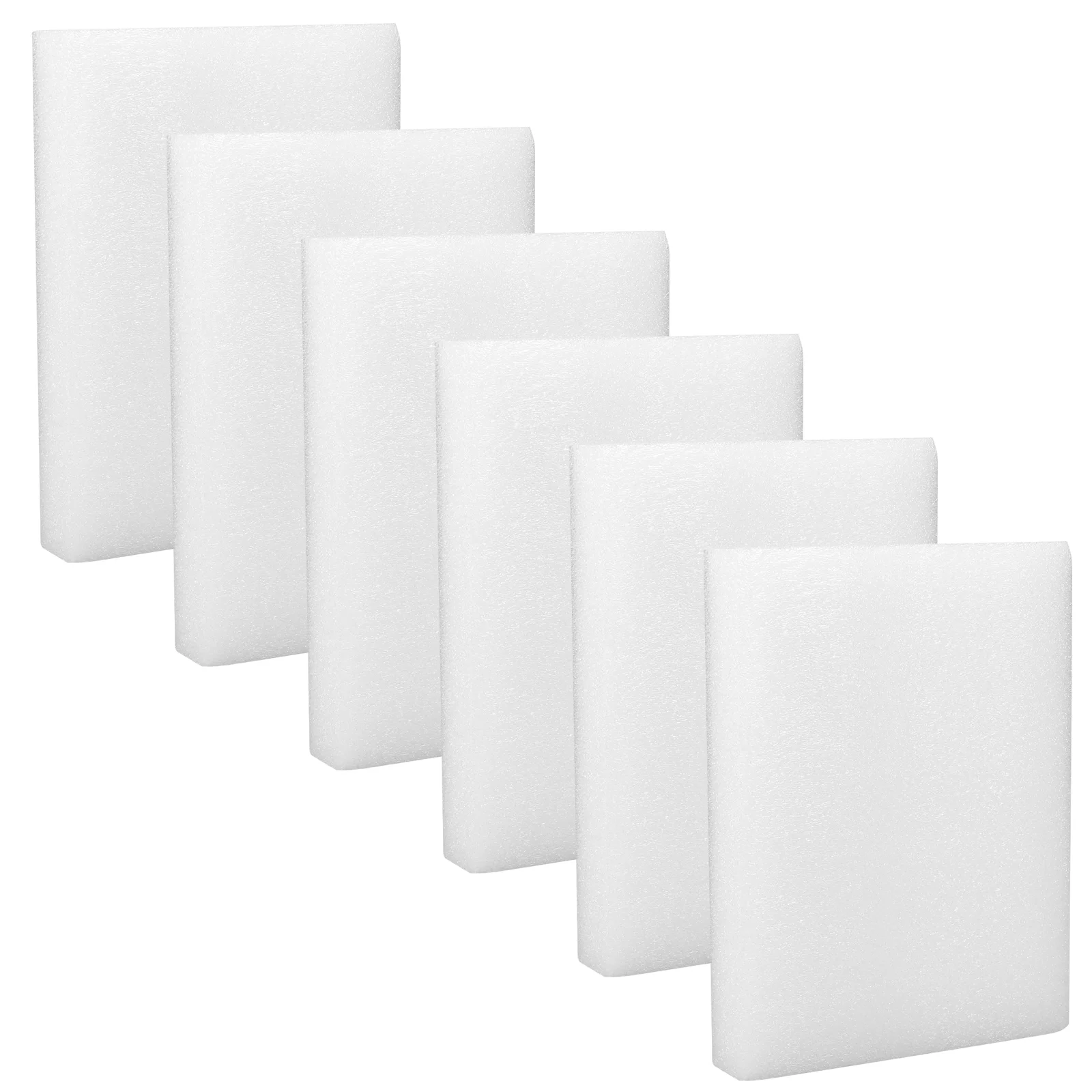 6 Pcs Sponge Foam Mat Craft Pin Cushion Wool Felt DIY Square Thickened Tool Felting Needle Foams White Flat Panel Pad Work