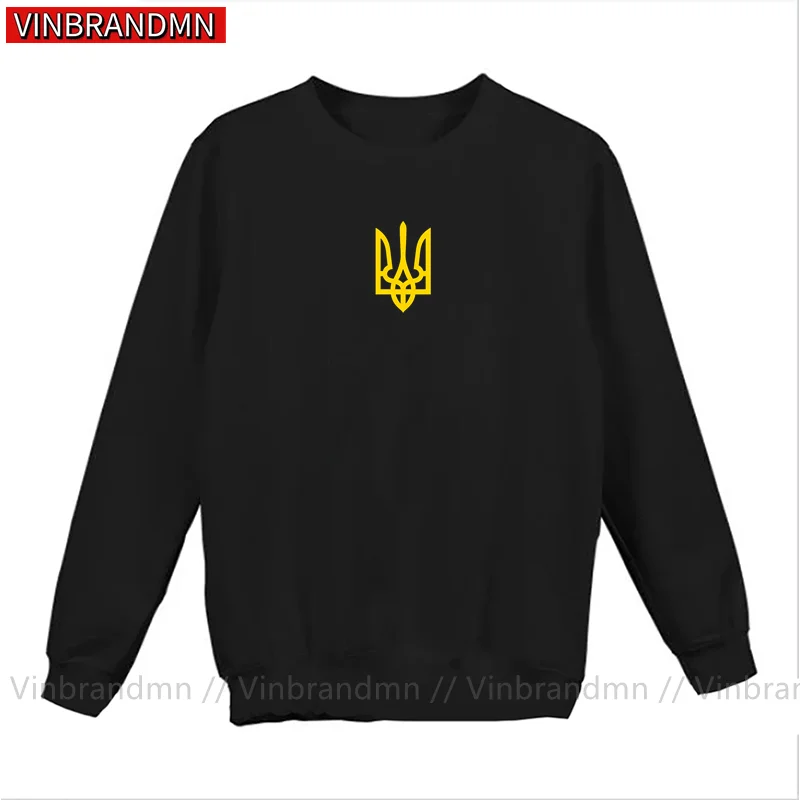 Ukrainian Sweatshirt Men's Clothes Zelensky Ukraine Coat of Arm Hoodies Male Pullover Spring Ukraine's Sweatshirts Streetwear