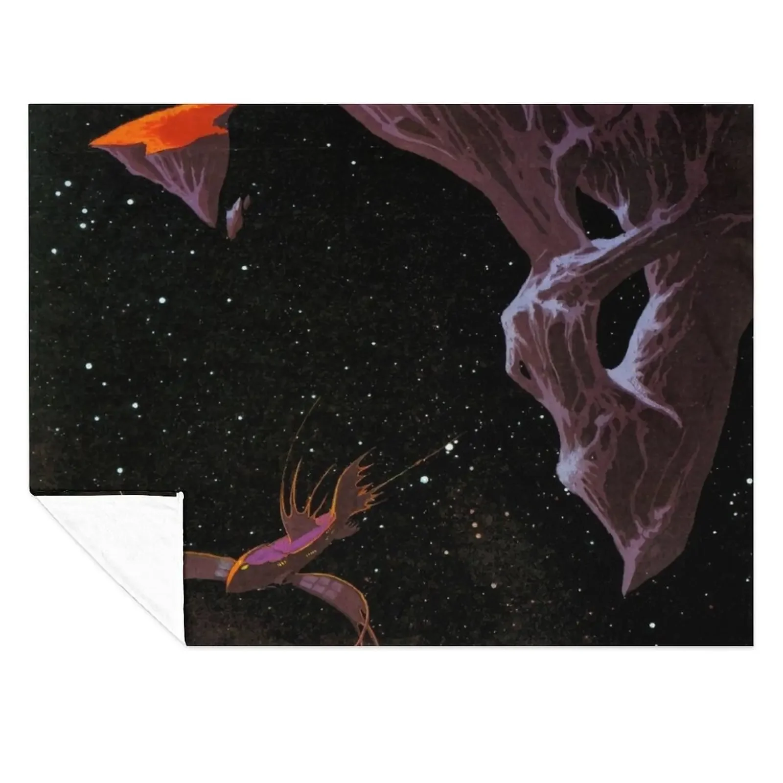 

Roger Dean Throw Blanket manga Luxury Designer Cute Summer Blankets