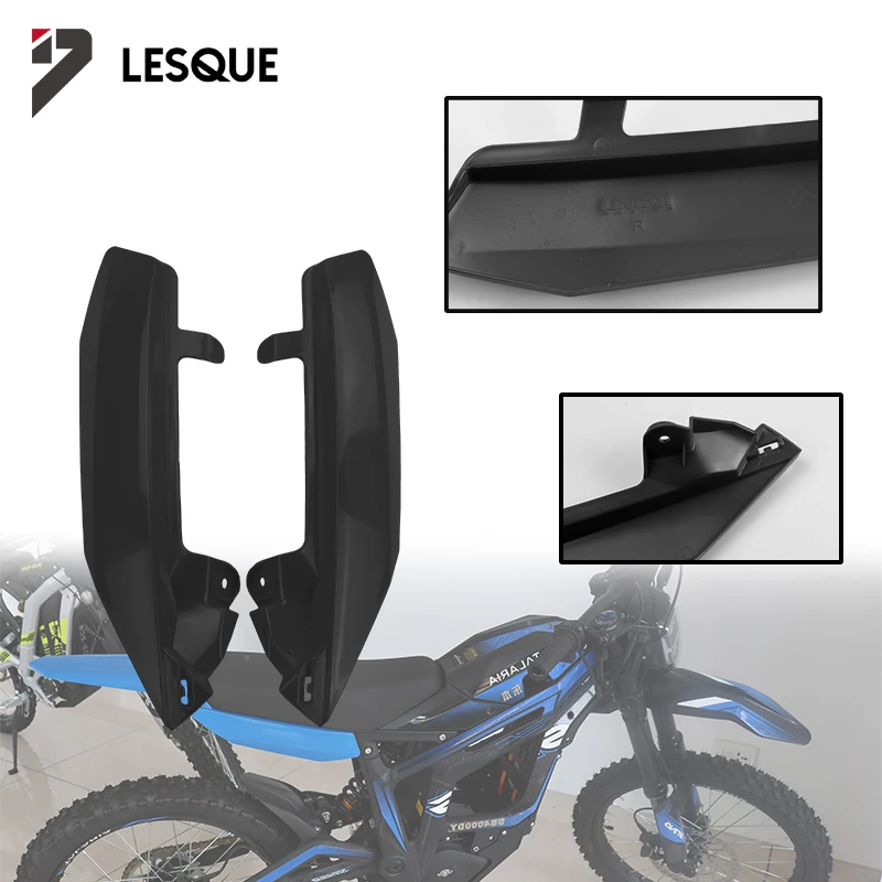 LESQUE Pit Dirt Bike Tylny panel boczny Czarny błotnik Owiewka Błotnik Części ochronne do rowerów elektrycznych Talaria Sting R MX4 X3