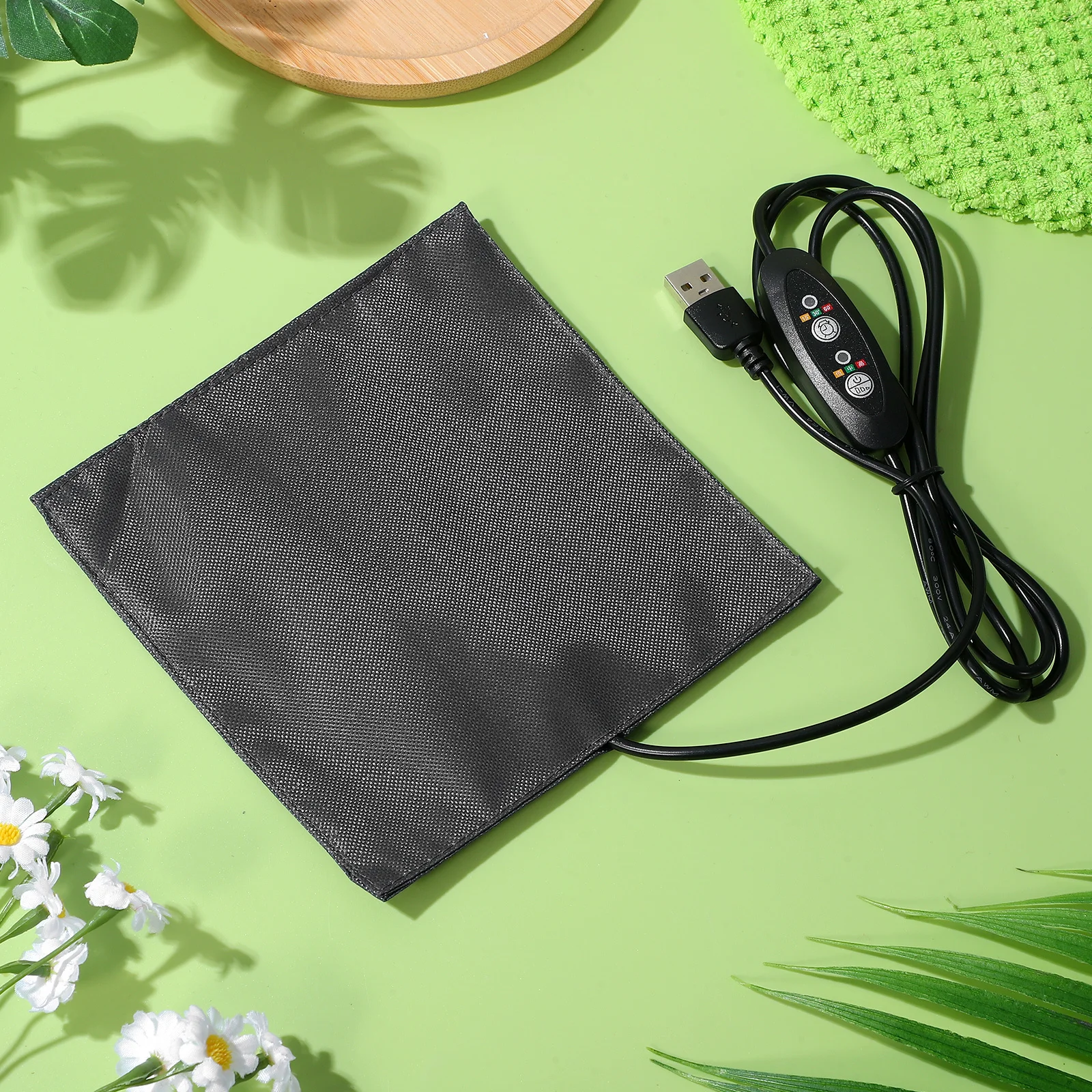 

Hamster Heating Pad USB Electric Blanket for Small Animals Soft Warm Durable Waterproof Adjustable Temperature